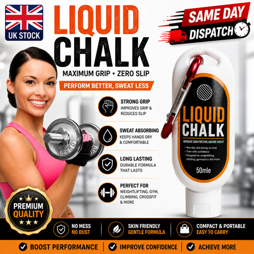 Liquid chalk hand - hand, gym