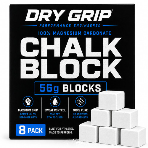 Dry grip gym block chalk - dry,